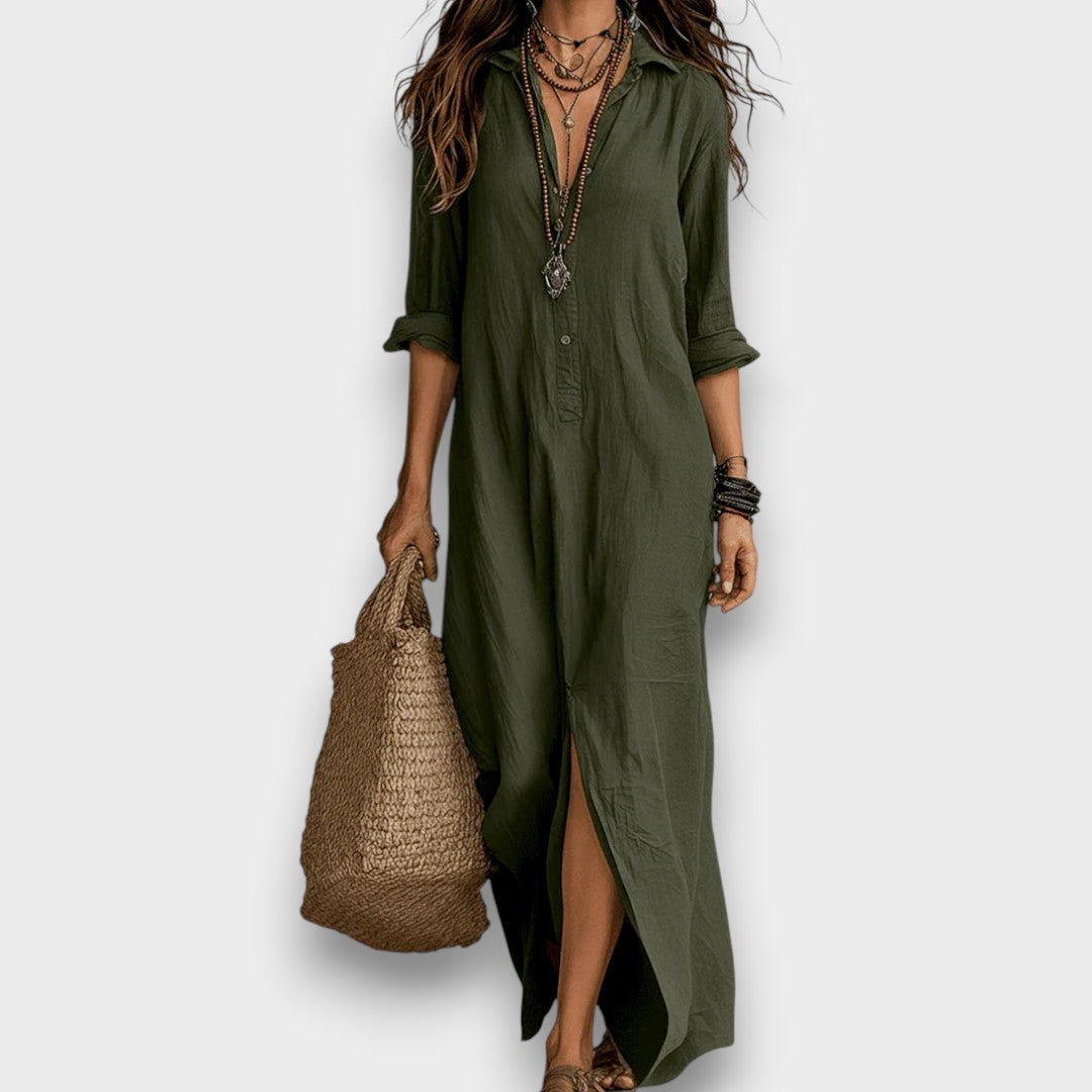 Willow - Vestido largo | Silueta perfecta