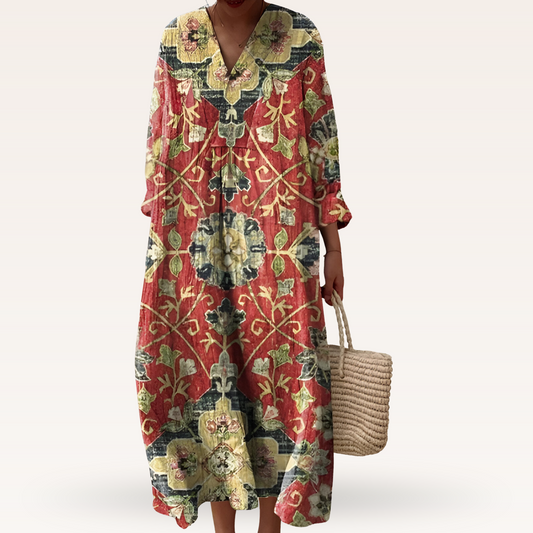 Vestido estampado brisa de verano