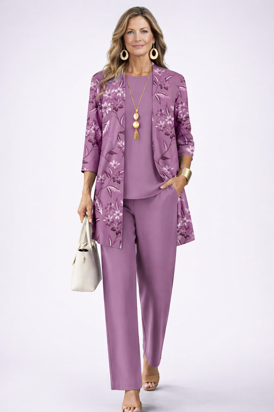 Pauline | Traje de tres piezas