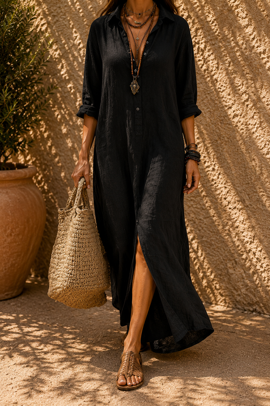 Willow - Vestido largo | Silueta perfecta
