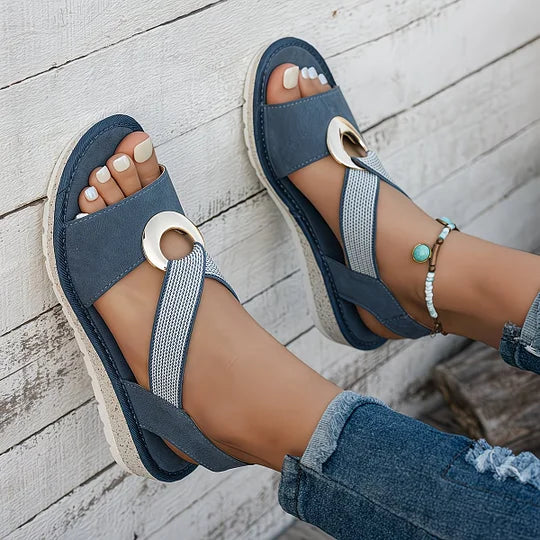 Zephiriane | Sandalias elegantes con sujeción ajustada