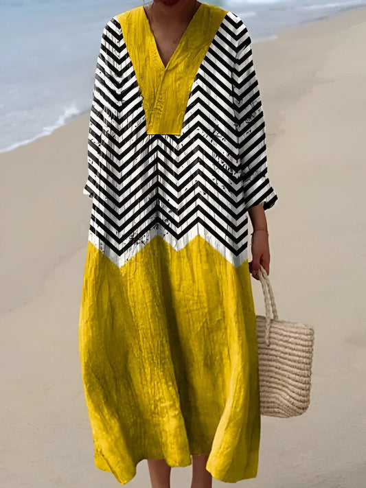 Vestido estampado brisa de verano