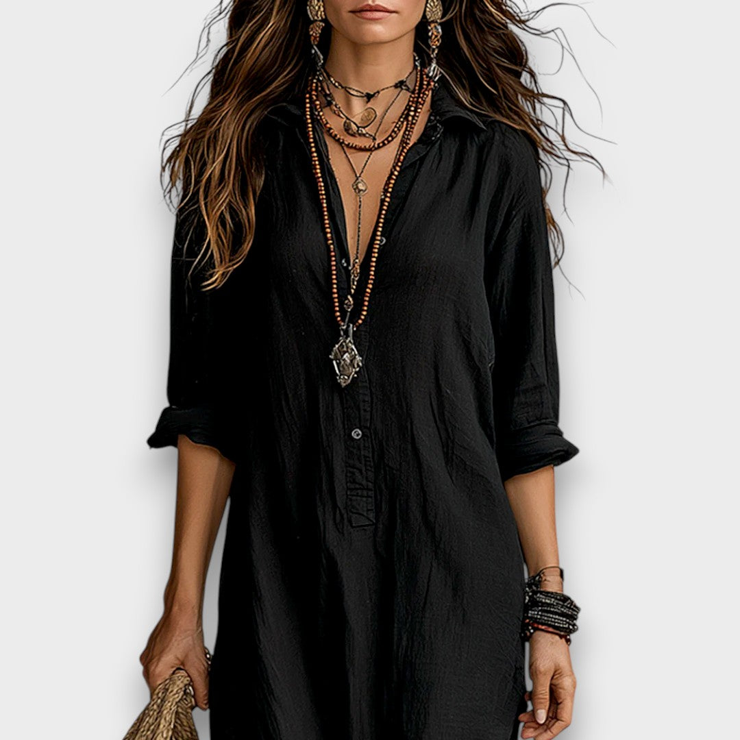 Willow - Vestido largo | Silueta perfecta