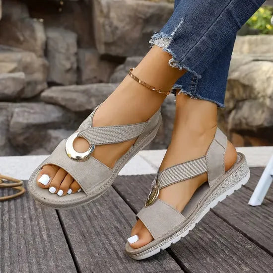 Zephiriane | Sandalias elegantes con sujeción ajustada